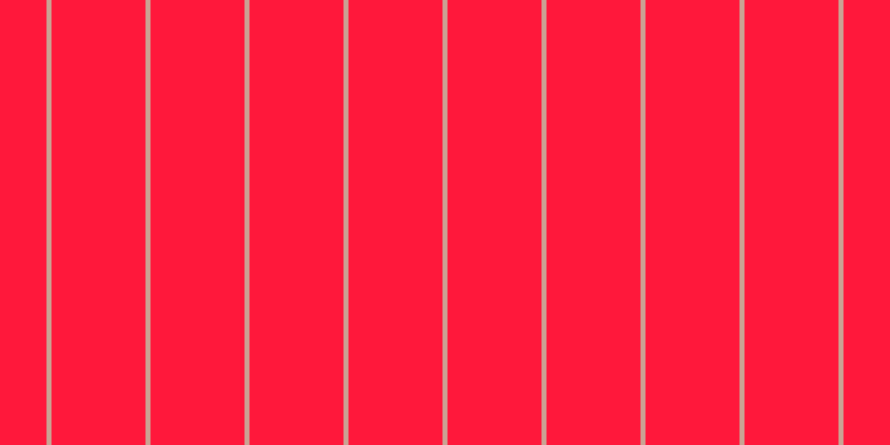 #ff183b, #caa393 vertical lines, five pixels wide, eighty-four pixels apart