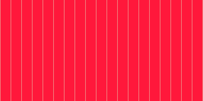 #ff183b, #eba393 vertical lines, two pixels wide, forty pixels apart