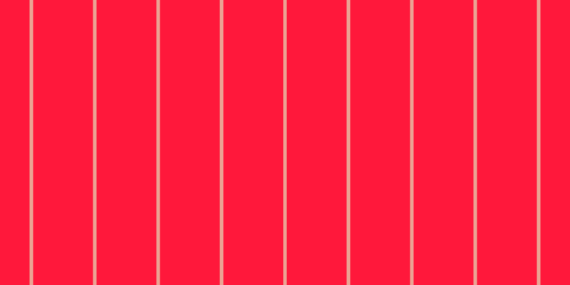 #ff183b, #eba393 vertical lines, five pixels wide, eighty-four pixels apart