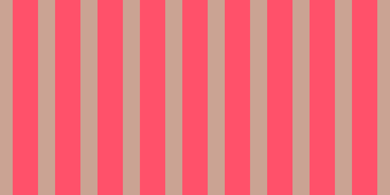 #ff183b (75%), #caa393 vertical lines, thirty-five pixels wide, fifty-two pixels apart