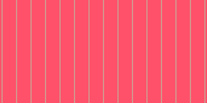 #ff183b (75%), #caa393 vertical lines, four pixels wide, fifty-two pixels apart