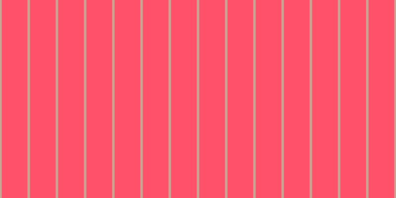 #ff183b (75%), #caa393 vertical lines, five pixels wide, fifty-two pixels apart