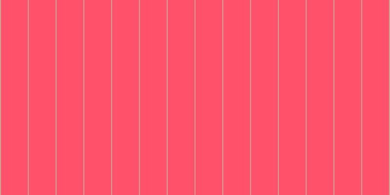 #ff183b (75%), #caa393 vertical lines, two pixels wide, fifty-five pixels apart