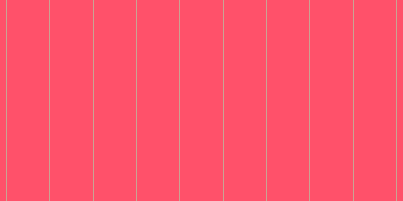 #ff183b (75%), #caa393 vertical lines, two pixels wide, eighty-four pixels apart