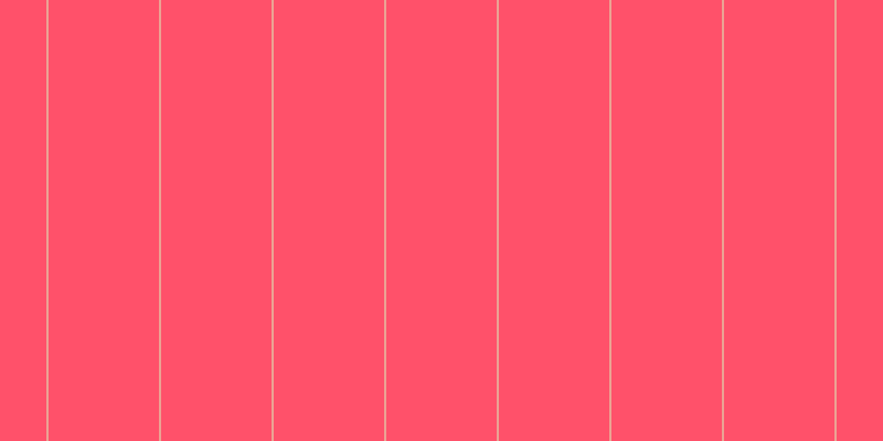 #ff183b (75%), #eba393 vertical lines, two pixels wide, one hundred pixels apart