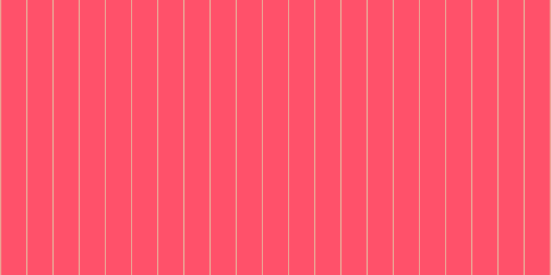 #ff183b (75%), #eba393 vertical lines, two pixels wide, thirty-six pixels apart