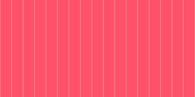 #ff183b (75%), #eba393 vertical lines, two pixels wide, forty-five pixels apart