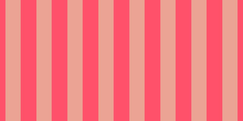 #ff183b (75%), #eba393 vertical lines, fifty pixels wide, fifty-two pixels apart
