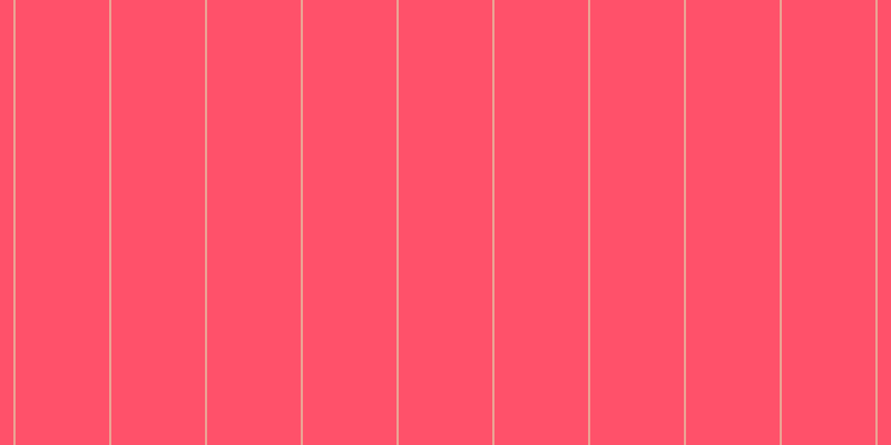 #ff183b (75%), #eba393 vertical lines, two pixels wide, eighty-four pixels apart