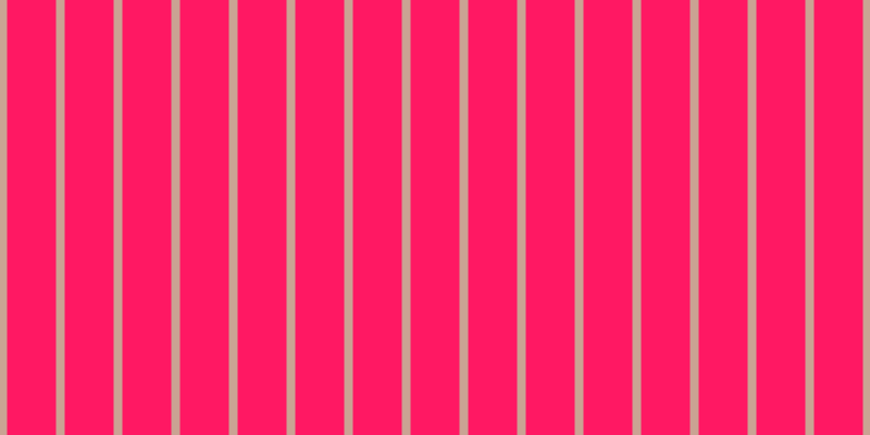 #ff1863, #caa393 vertical lines, eight pixels wide, forty-five pixels apart