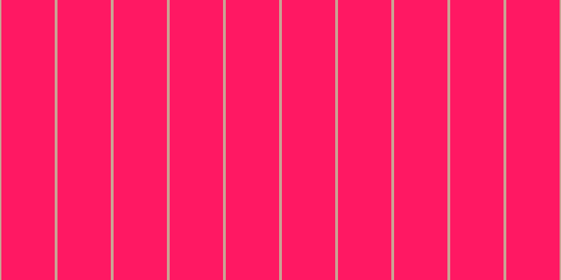 #ff1863, #caa393 vertical lines, four pixels wide, seventy-six pixels apart