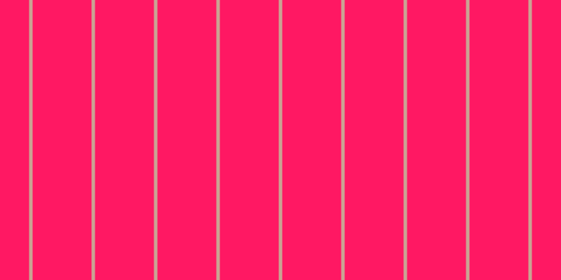 #ff1863, #caa393 vertical lines, five pixels wide, eighty-four pixels apart