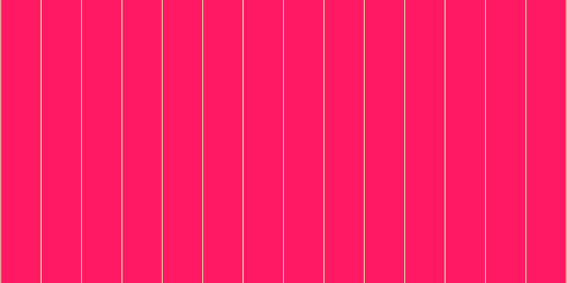 #ff1863, #eba393 vertical lines, two pixels wide, fifty-five pixels apart