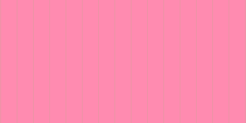 #ff1863 (50%), #caa393 vertical lines, one pixels wide, fifty-two pixels apart