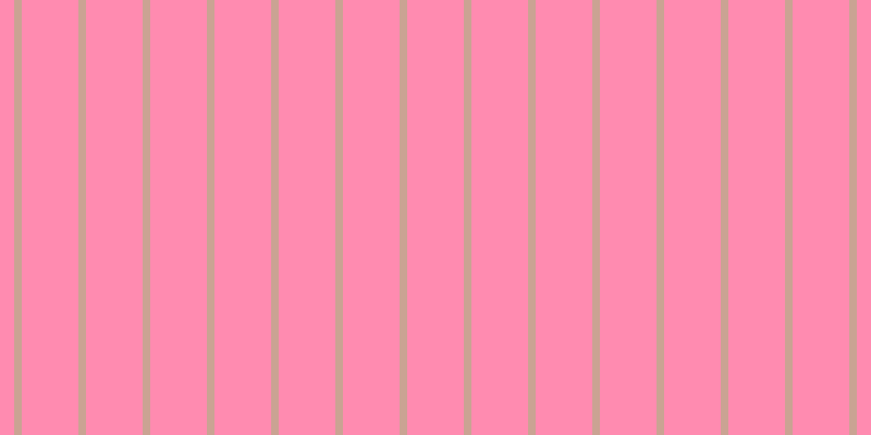 #ff1863 (50%), #caa393 vertical lines, seven pixels wide, fifty-two pixels apart