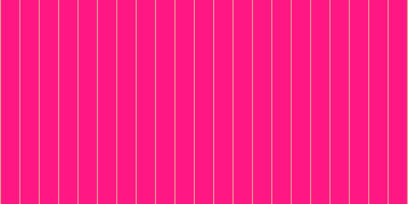 #ff1884, #eba393 vertical lines, two pixels wide, thirty-six pixels apart