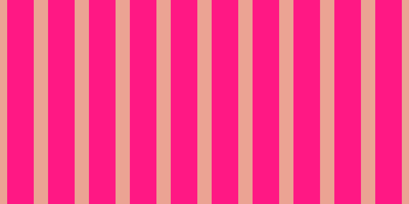 #ff1884, #eba393 vertical lines, twenty-eight pixels wide, fifty-two pixels apart