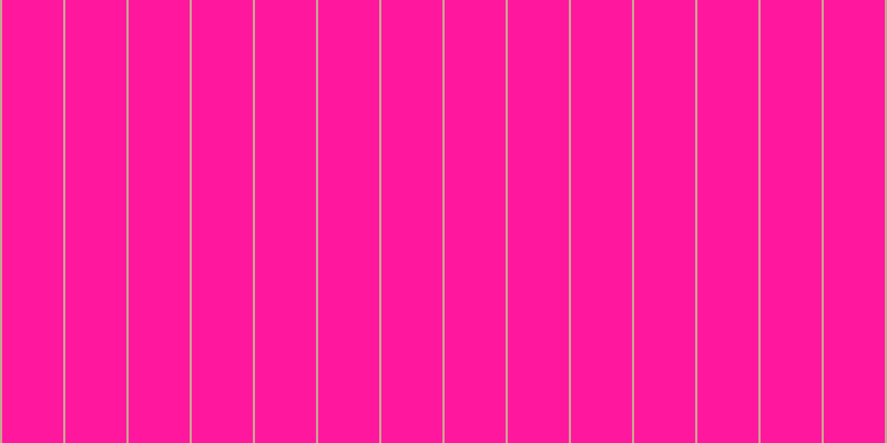 #ff189e, #caa393 vertical lines, two pixels wide, fifty-five pixels apart