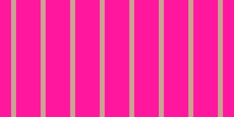 #ff189e, #caa393 vertical lines, seventeen pixels wide, eighty-four pixels apart