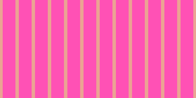 #ff189e (75%), #eba393 vertical lines, fourteen pixels wide, fifty-two pixels apart