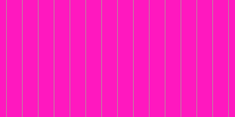 #ff18bf, #a9a393 vertical lines, two pixels wide, fifty-two pixels apart