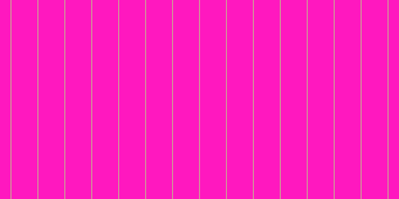 #ff18bf, #caa393 vertical lines, two pixels wide, fifty-two pixels apart