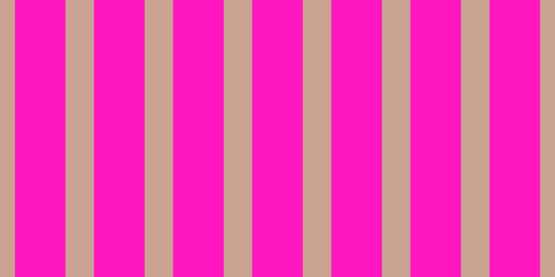 #ff18bf, #caa393 vertical lines, forty-one pixels wide, seventy-three pixels apart