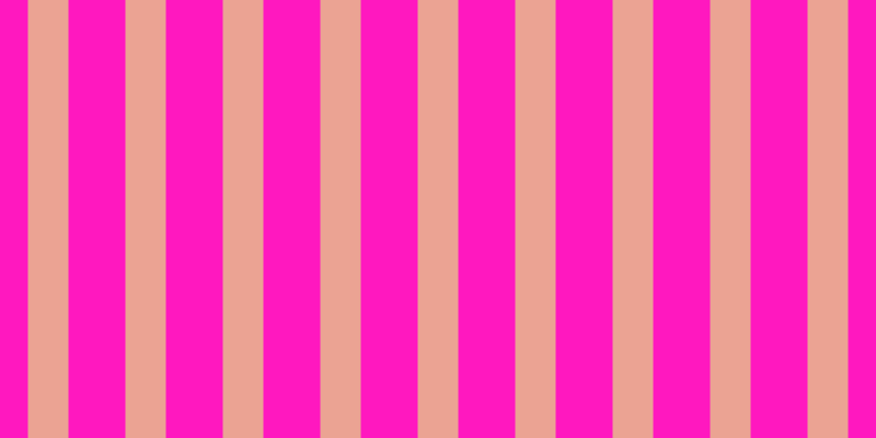 #ff18bf, #eba393 vertical lines, thirty-seven pixels wide, fifty-two pixels apart
