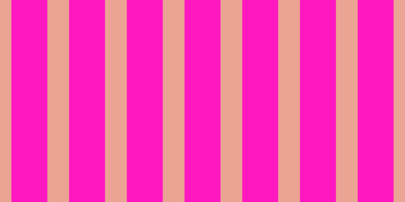 #ff18bf, #eba393 vertical lines, forty-three pixels wide, seventy-one pixels apart