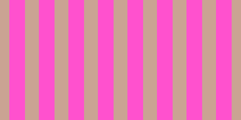 #ff18bf (75%), #caa393 vertical lines, forty-six pixels wide, fifty-two pixels apart