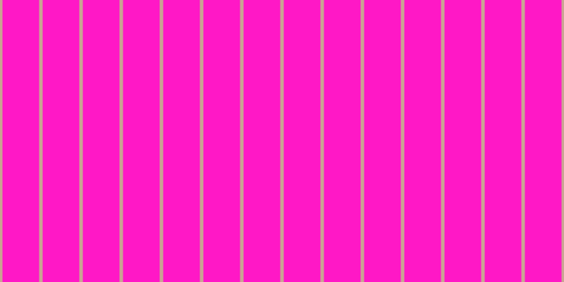 #ff18c6, #caa393 vertical lines, five pixels wide, fifty-two pixels apart