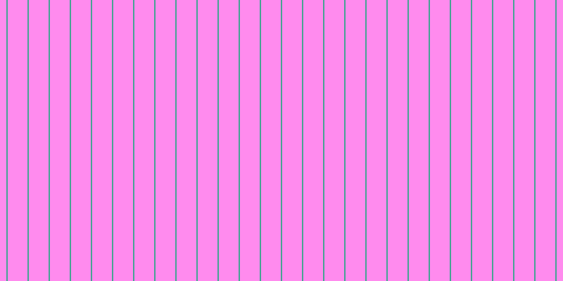 #ff18e0 (50%), #46a393 vertical lines, two pixels wide, twenty-eight pixels apart