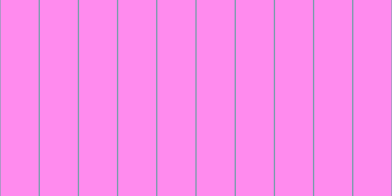 #ff18e0 (50%), #46a393 vertical lines, two pixels wide, seventy-eight pixels apart