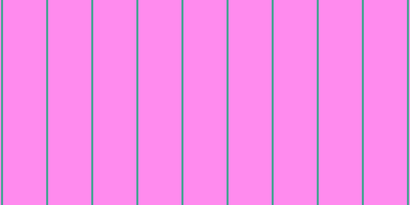 #ff18e0 (50%), #46a393 vertical lines, four pixels wide, eighty-four pixels apart