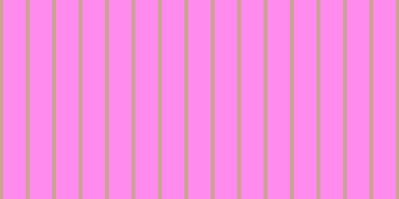 #ff18e0 (50%), #caa393 vertical lines, eight pixels wide, forty-five pixels apart