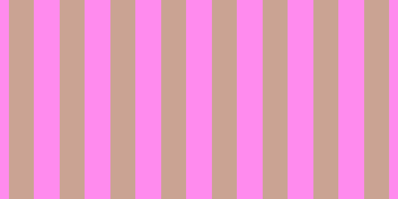 #ff18e0 (50%), #caa393 vertical lines, fifty pixels wide, fifty-two pixels apart