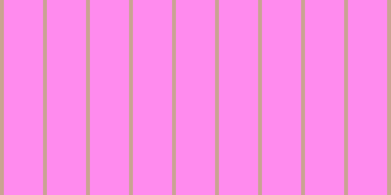 #ff18e0 (50%), #caa393 vertical lines, eight pixels wide, eighty pixels apart