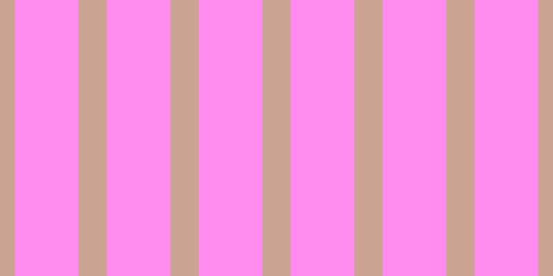 #ff18e0 (50%), #caa393 vertical lines, forty-one pixels wide, ninety-two pixels apart