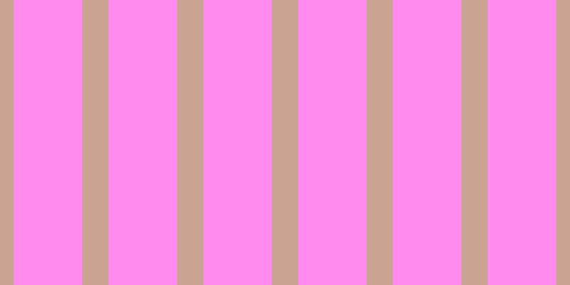 #ff18e0 (50%), #caa393 vertical lines, thirty-seven pixels wide, ninety-six pixels apart