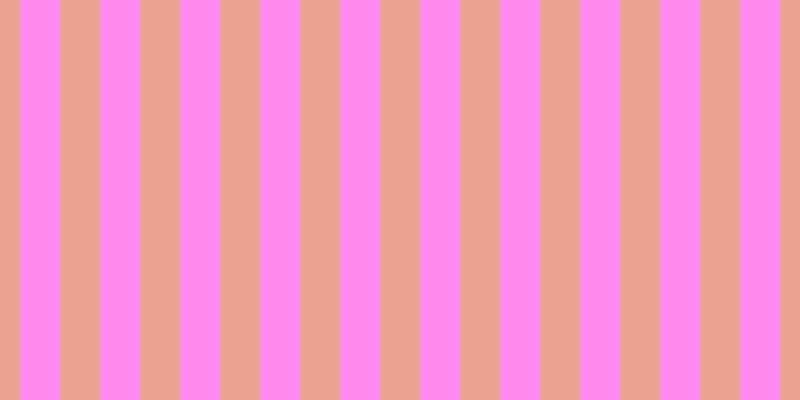 #ff18e0 (50%), #eba393 vertical lines, forty pixels wide, forty pixels apart