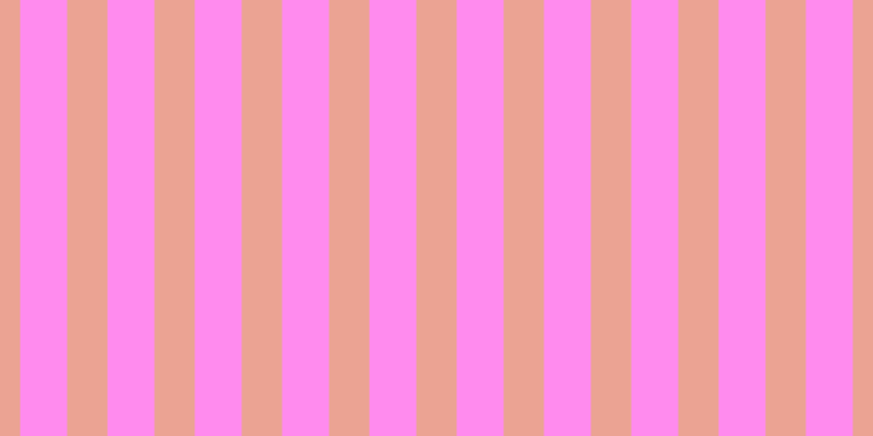 #ff18e0 (50%), #eba393 vertical lines, thirty-seven pixels wide, forty-three pixels apart