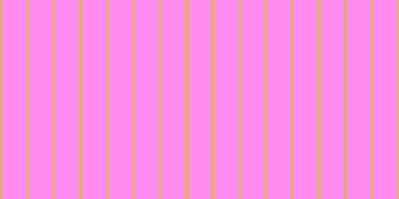 #ff18e0 (50%), #eba393 vertical lines, nine pixels wide, forty-four pixels apart