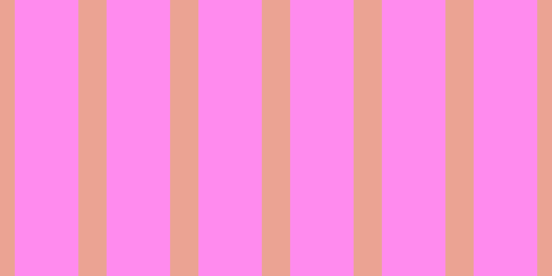 #ff18e0 (50%), #eba393 vertical lines, forty-one pixels wide, ninety-two pixels apart