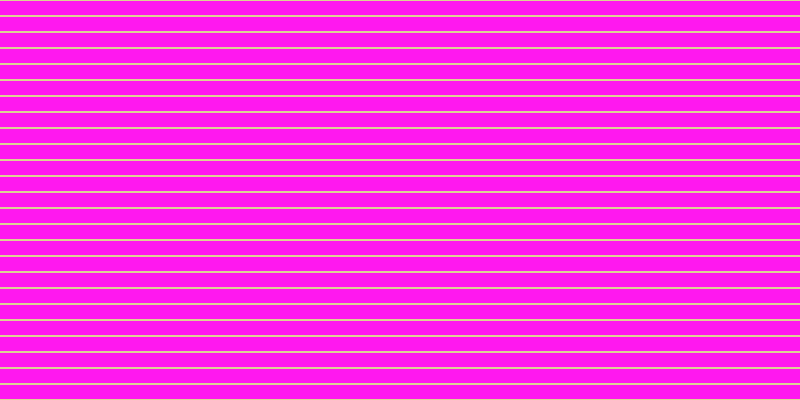 #ff18ef, #dbd393 horizontal lines, two pixels wide, fourteen pixels apart