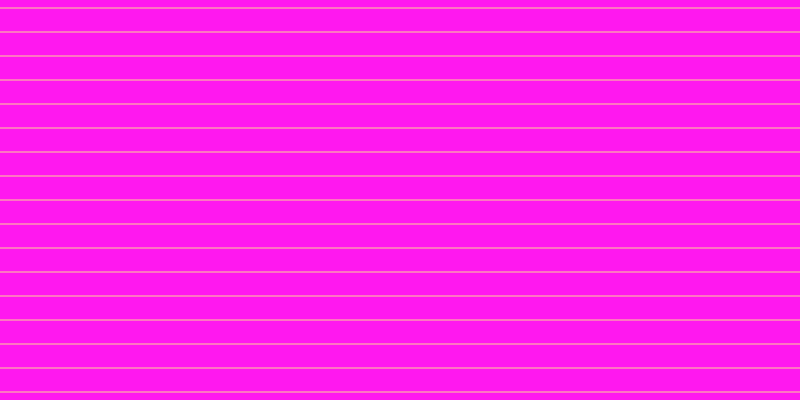 #ff18ef, #fcd393 horizontal lines, one pixels wide, twenty-three pixels apart
