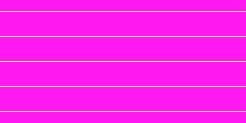 #ff18ef, #fcd393 horizontal lines, two pixels wide, seventy-nine pixels apart