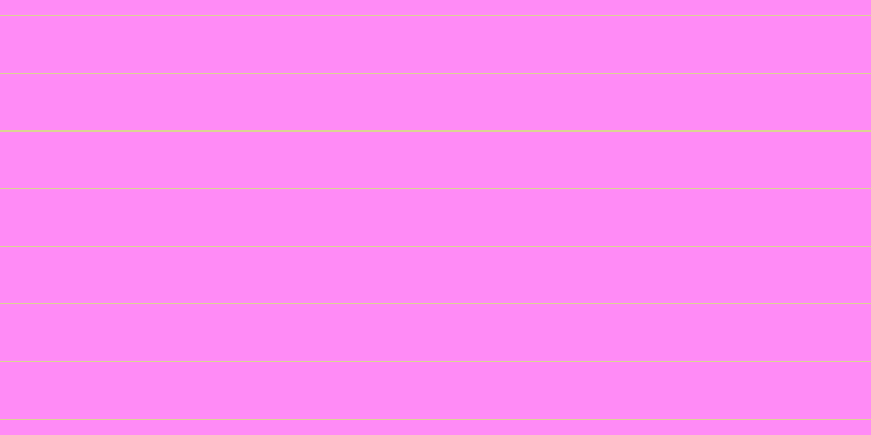 #ff18ef (50%), #dbd393 horizontal lines, one pixels wide, fifty-two pixels apart