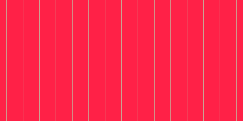 #ff2147, #caa393 vertical lines, two pixels wide, fifty-two pixels apart