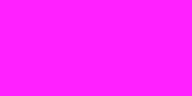 #ff21ff, #caa393 vertical lines, two pixels wide, ninety-eight pixels apart