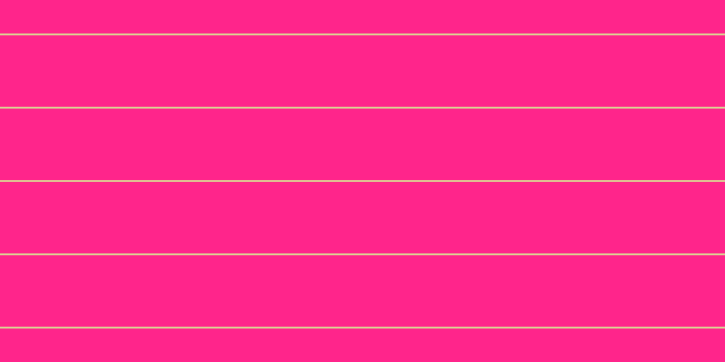 #ff258b, #dbd393 horizontal lines, two pixels wide, seventy-nine pixels apart
